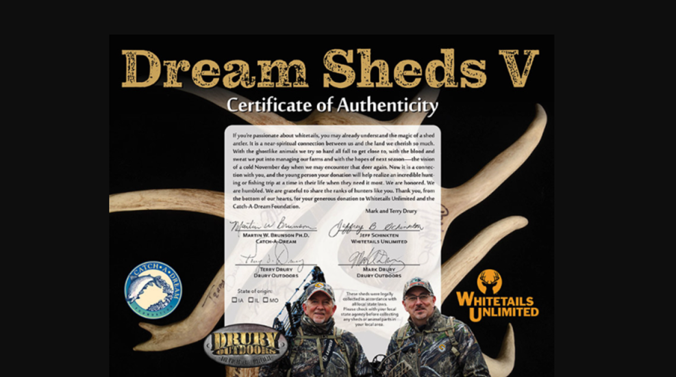 Whitetails Unlimited Dream Sheds 2025