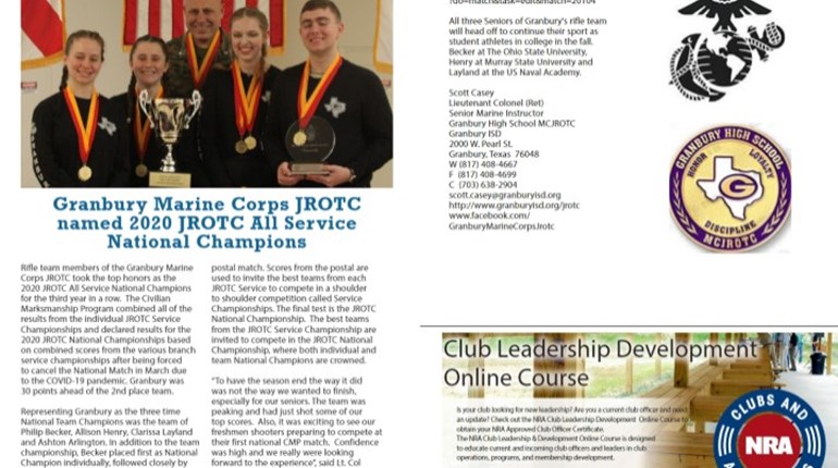 Announcing Your Free Summer 2020 NRA Club Connection Magazine | NRA Family