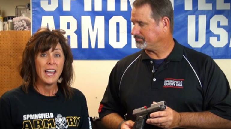 Kippi and Rob Leatham on the Springfield XD-S 4.0 9 mm | NRA Family