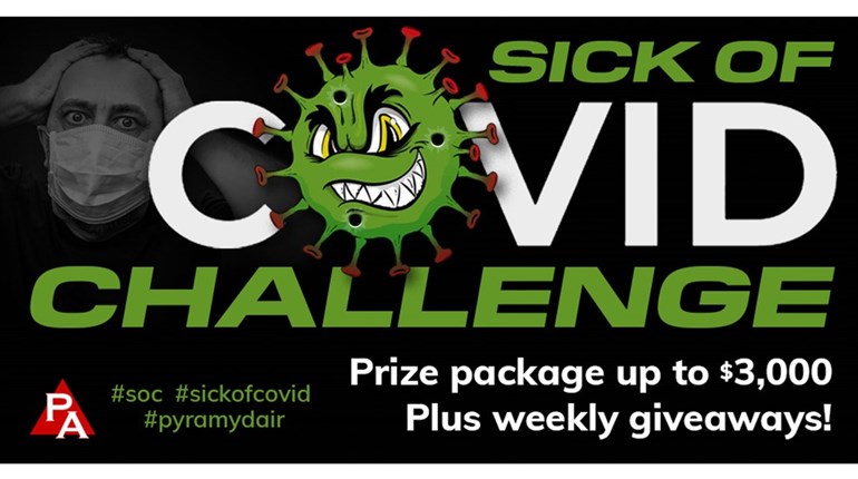 Will You Accept Pyramyd Air’s “Sick of COVID” Challenge (& Prize Giveaway)?Will You Accept Pyramyd Air’s “Sick of COVID” Challenge (& Prize Giveaway)?