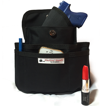 Holstere Utility Strap with Zipper Lipstick Pouch and Length