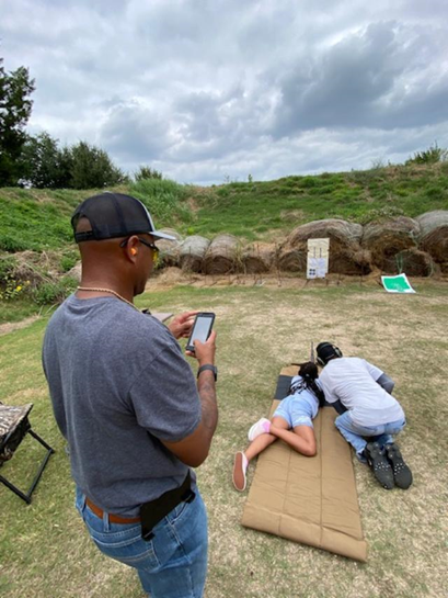 Proud family on the range