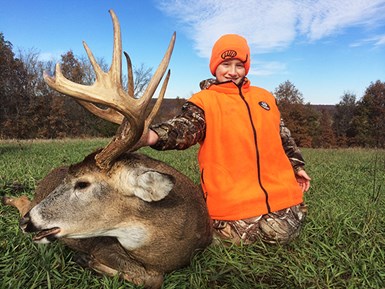 Gage Heil's buck