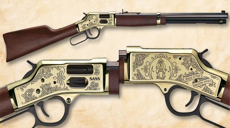 Members Only! Henry's SASSy Big-Boy Brass Rifle | NRA Family