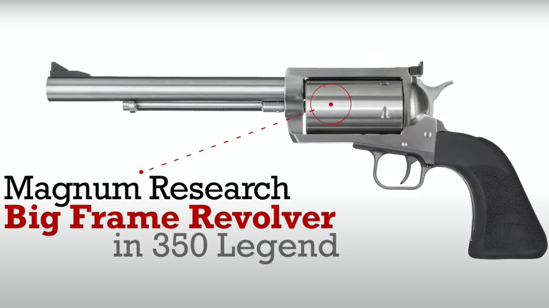 Video Review Magnum Research .350 Legend Big Frame Revolver NRA Family