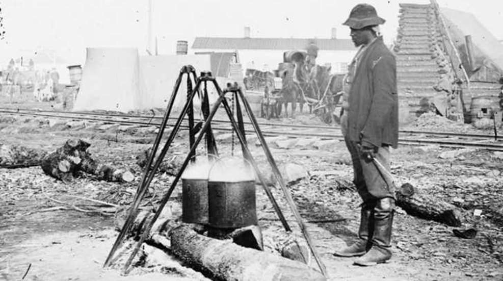 Cooking Soup During The War