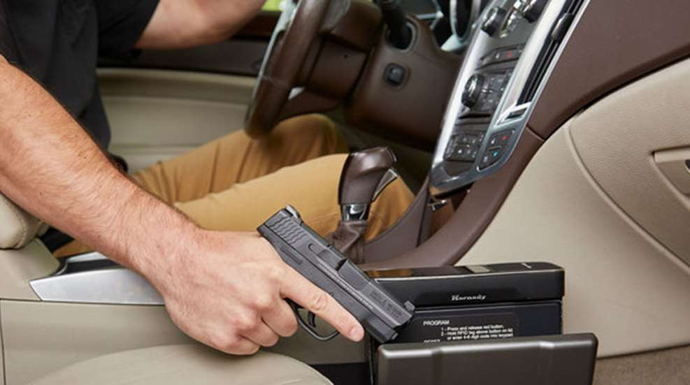 Car Seat Holster. Concealed Carry In The Car.
