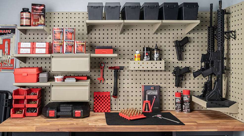 Gun Storage Solutions Under Shelf Shooting Gear Storage Basket