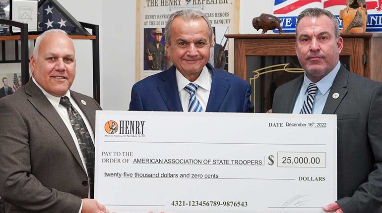 Saluting America's LEOs: Henry Repeating Arms Donates $200K | NRA Family