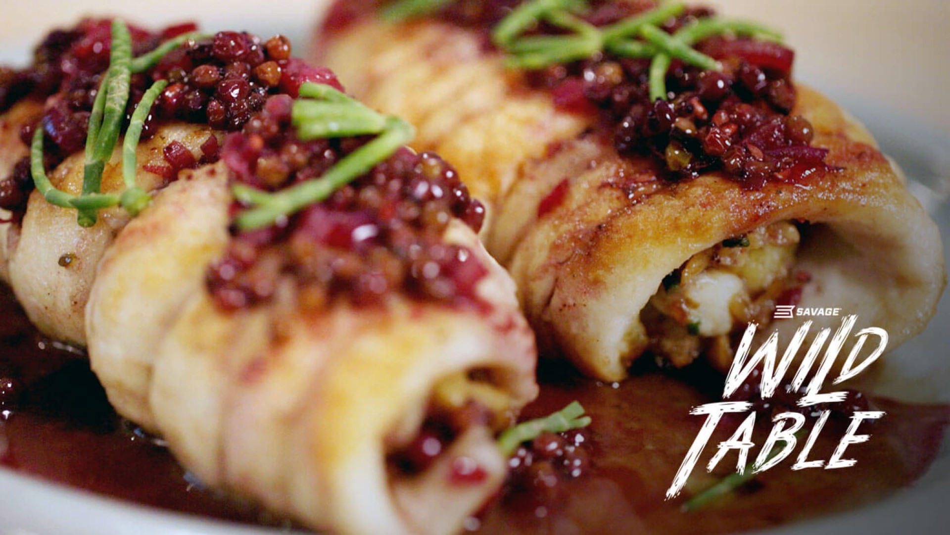 Wild Table with Savage Arms: Mushroom Stuffed Flounder & Elderberry Sauce | NRA Family