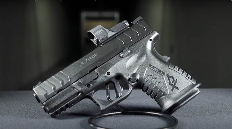 Video Review: Springfield Armory XD-M Elite Compact 10mm OSP Handgun | NRA Family