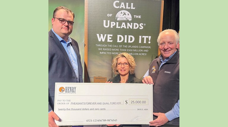 Henry Guns For Great Causes: $25K For Pheasants & Quails | NRA Family