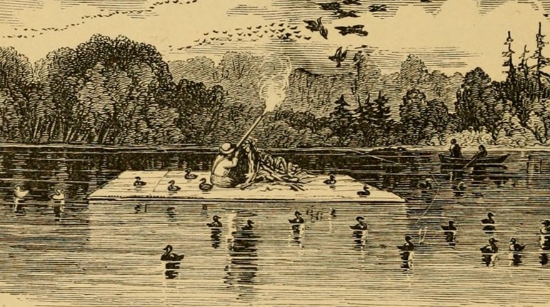 Throwback Thursday: "Sinkbox" Waterfowling | NRA Family