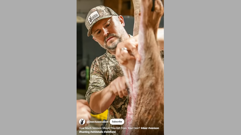 Video: How Much Meat Can You Expect from Your Whitetail Harvest? | NRA Family