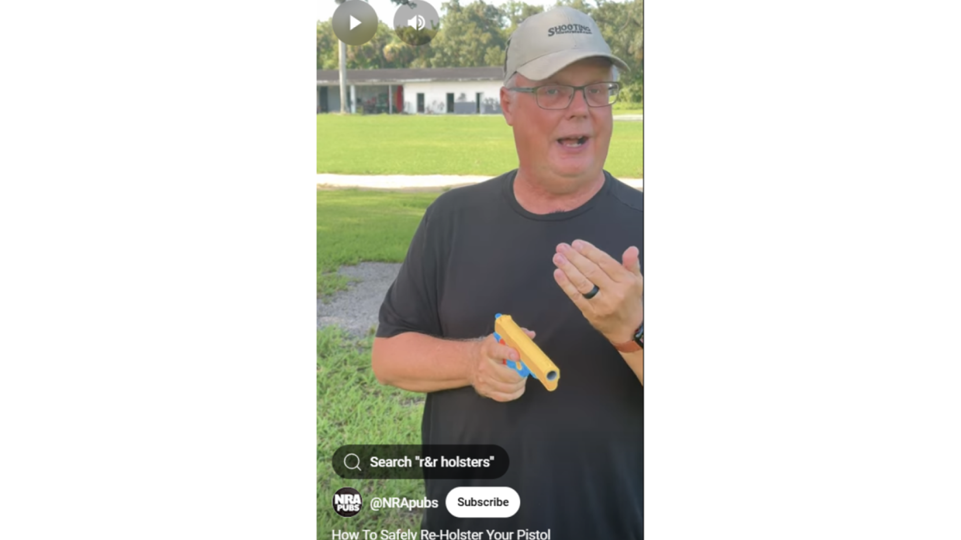 CCW Minute: How to Safely Reholster Your Handgun | NRA Family