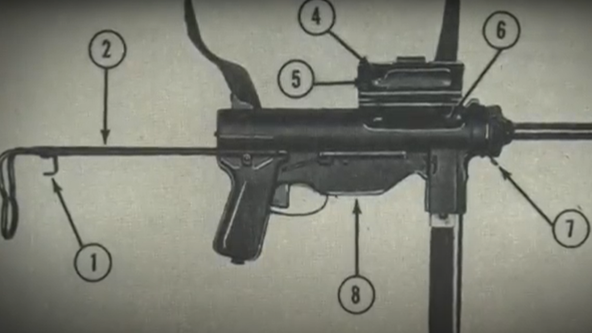 トイガン U.S. M3A1 GREASEGUN(EACH VACATION) Excellent Condition WW2 US Ithaca Production M3A1 Grease Gun