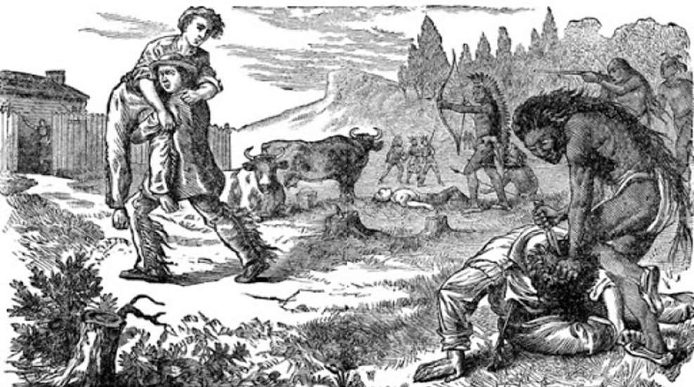 illustration of Simon Kenton